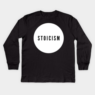 Stoicism Kids Long Sleeve T-Shirt